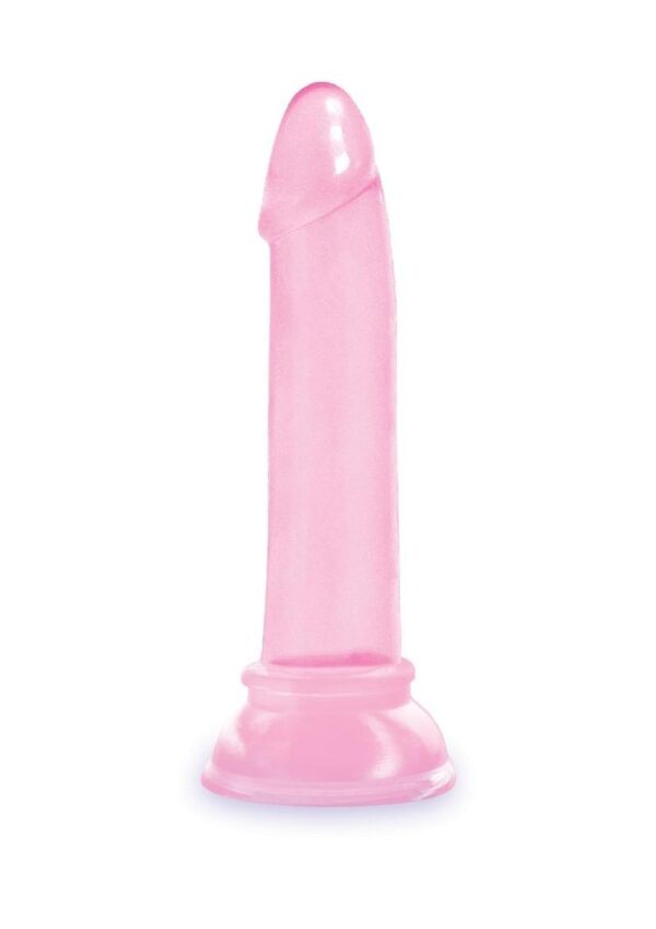 The 9`s - Diclets Jelly Dildo 7in - Pink - Image 2