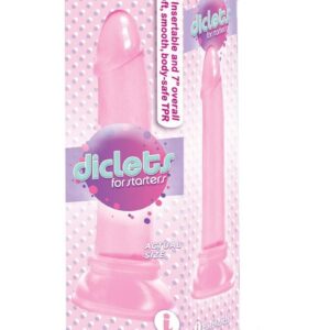 The 9`s - Diclets Jelly Dildo 7in - Pink