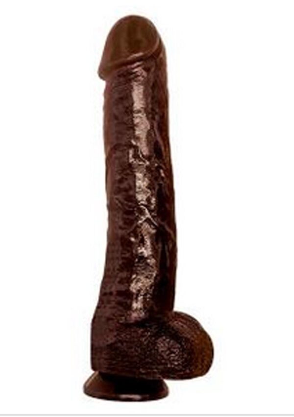 Cockzilla 17in Dildo - Black - Image 2