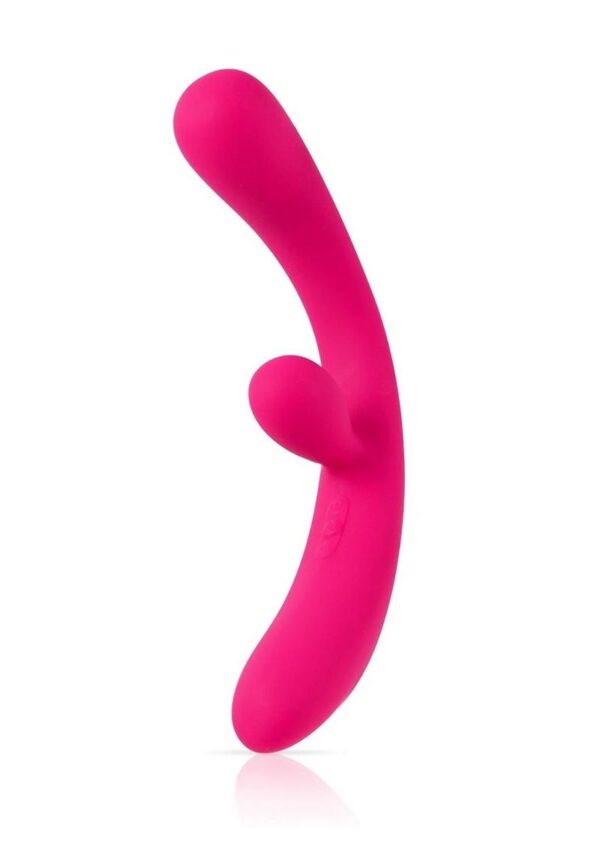 JimmyJane Reflexx Rabbit 3 Rechargeable Silicone Rabbit Vibrator - Fuchsia - Image 3