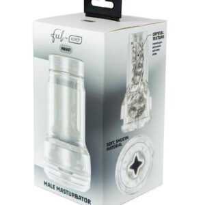 Kiiroo Feel Pocket Stroker Crystal - Black/Clear