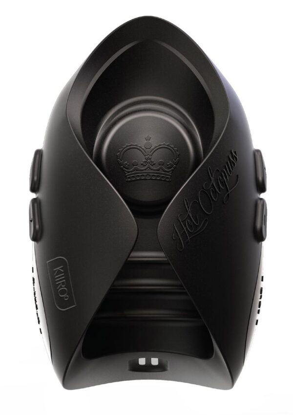 Kiiroo Hot Octopuss Pulse App Compatible Solo Interactive Silicone Rechargeable Masturbator - Black - Image 2
