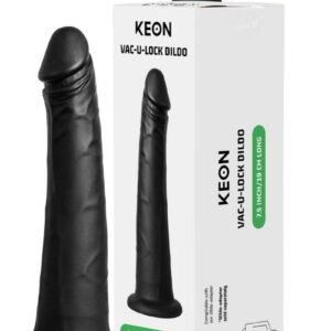 Kiiroo Keon Vac-U-Lock Lock Dildo - Black