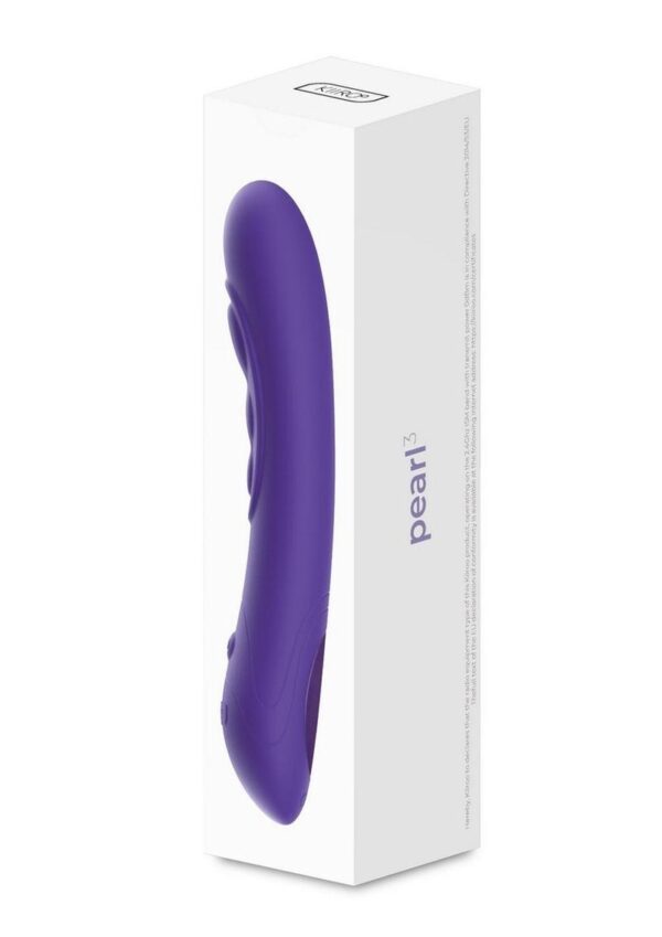 Kiiroo Pearl3 - Interactive G-Spot Silicone Vibrator - Purple