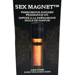Sex Magnet Pheromone Oil Roll On - Leather
