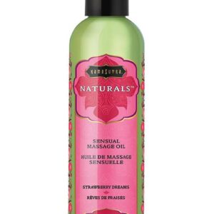 Naturals Massage Oil Strawberry Dreams 2oz