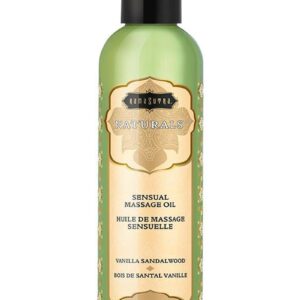 Naturals Massage Oil Vanilla Sandalwood 2oz