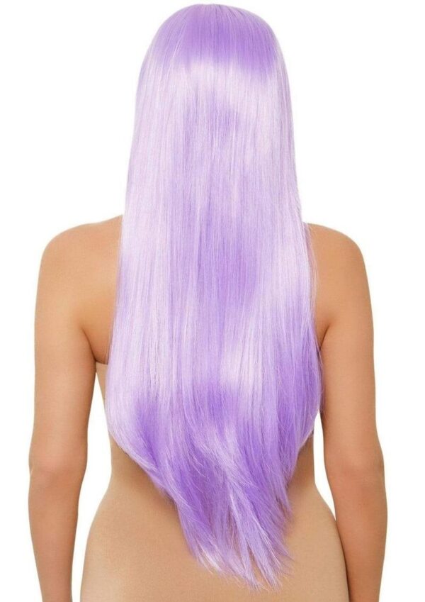Leg Avenue Long Straight 33 Center Part Wig - OS - Lavender - Image 2