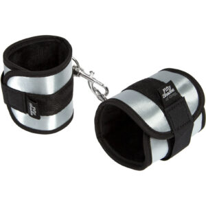 Fifty Shades of Grey Totally His Soft Handcuffs - Silver