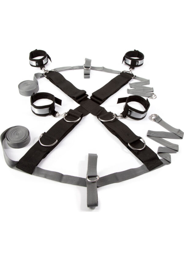 Fifty Shades of Grey Keep Still Over the Bed Cross Restraint - Silver - Image 2