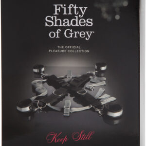 Fifty Shades of Grey Keep Still Over the Bed Cross Restraint - Silver