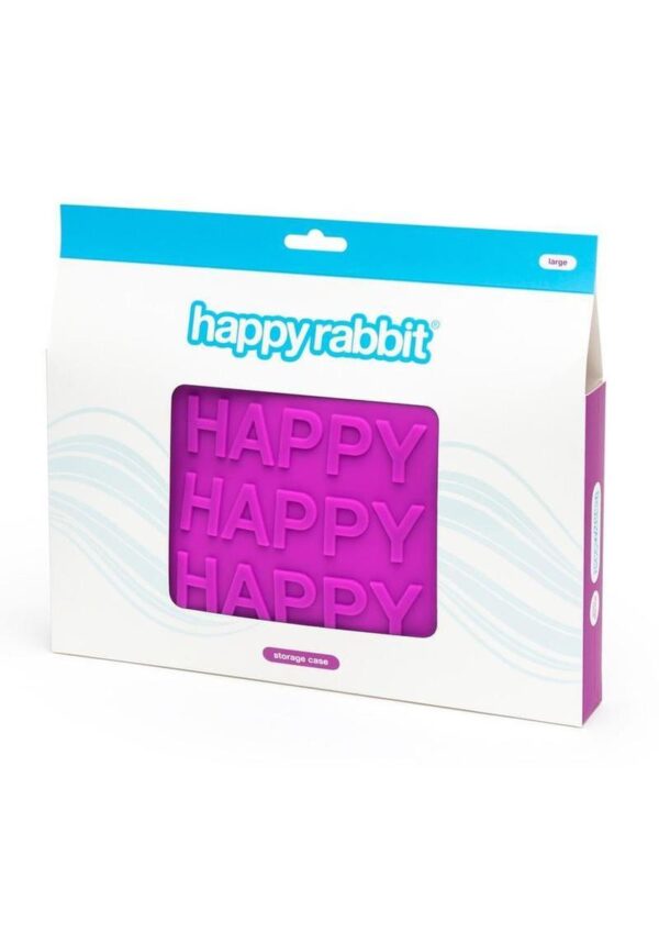 Happy Rabbit HAPPY Silicone Storage Zip Bag - Large - Purple