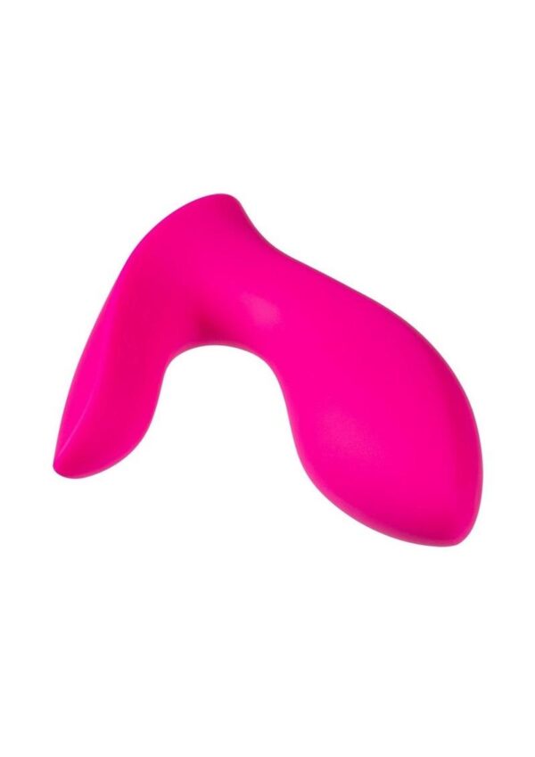 Lovense Flexer Rechargeable Silicone App-Controlled Panty Vibrator - Pink - Image 3