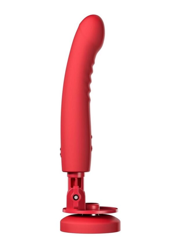 Lovense Mission 2 Silicone Rechargeable Vibrator - Red - Image 3