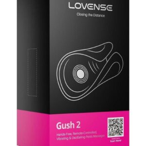 Lovense Gush 2 Handsfree Silicone Rechargeable Masturbator - Green