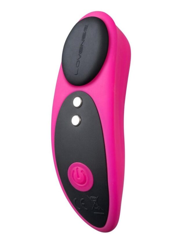 Lovense Ferri App Compatible Silicone Panty Vibrator - Pink/Black - Image 3