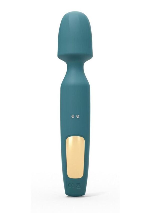 R-evolution Rechargeable Silicone Rabbit Vibrator - Teal Me - Image 2