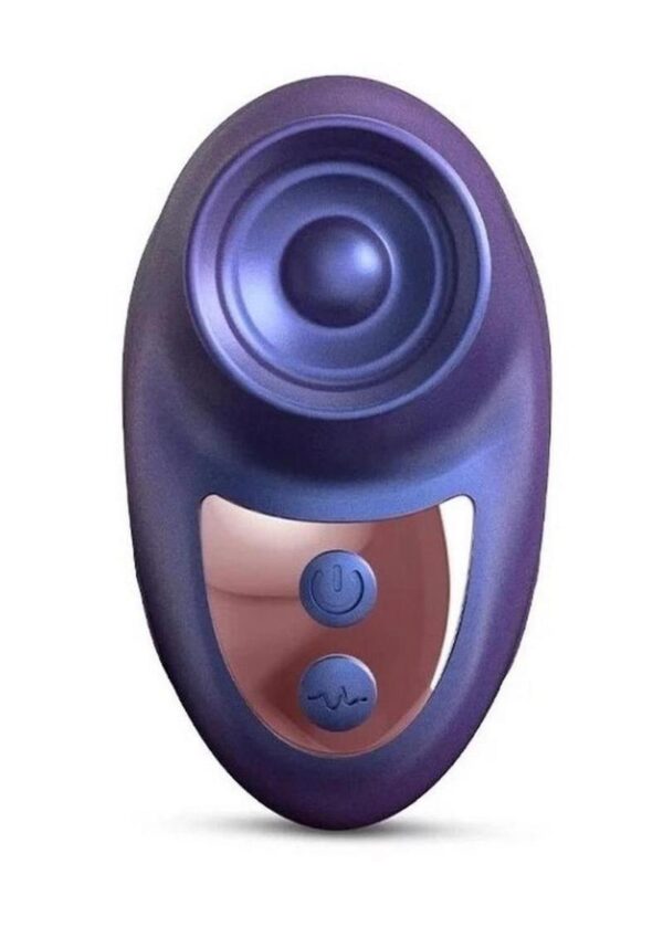 Love to Love Kisscool Rechargeable Silicone Finger Vibrator - Iridescent Indigo - Image 2