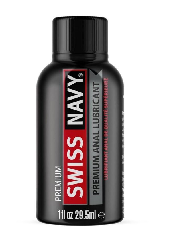 Swiss Navy Silicone Based Anal Lubricant 1oz/30ml