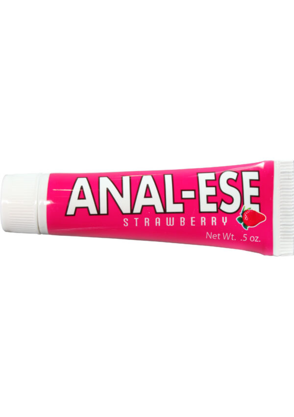 Anal-Ese Desensitizing Anal Cream .5oz - Strawberry Flavor - Image 2