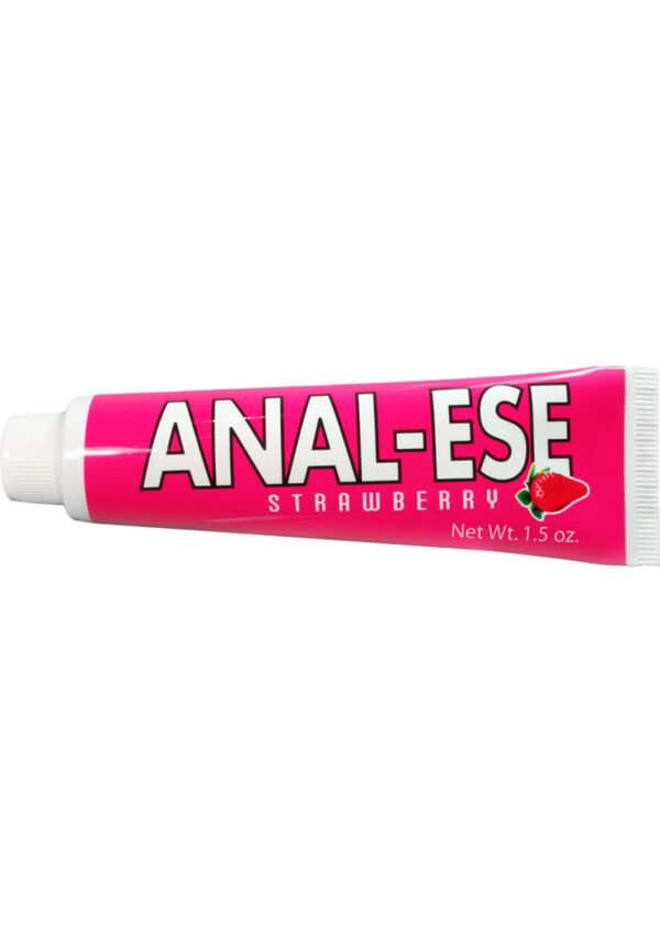 Anal-Ese Desensitizing Anal Cream 1.5oz - Strawberry Flavor - Image 2