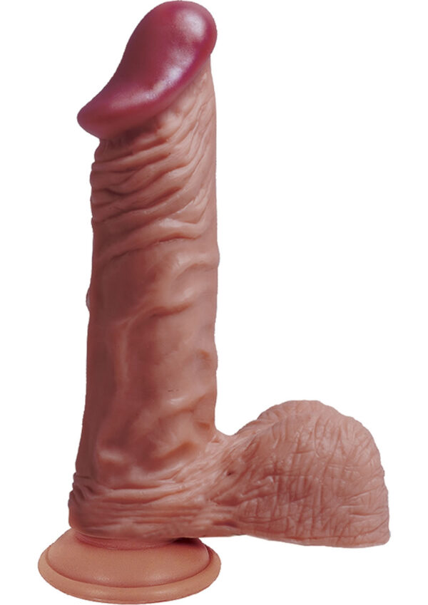 Lifelikes Latin King Dildo 9in - Caramel - Image 2