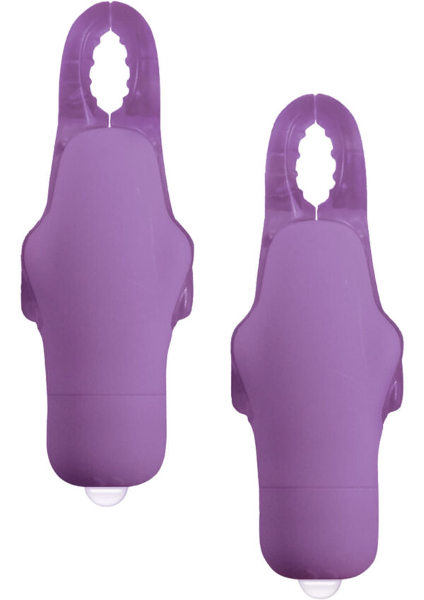 My First Nipple Clamps Vibrating - Purple - Image 2