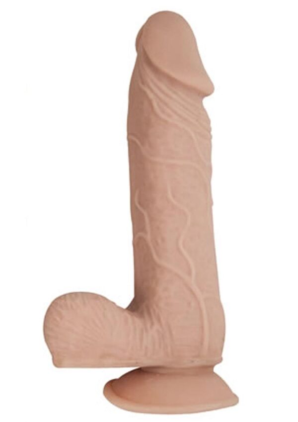 Realcocks Dual Layered #2 Bendable Dildo 7in - Vanilla - Image 2
