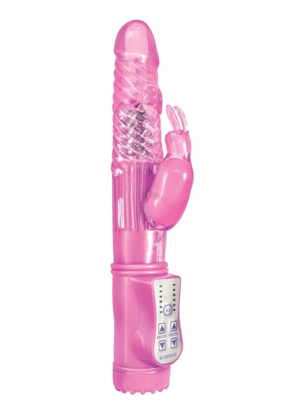 Energize Her Bunny 2 Dual Motor Rechargeable Rabbit Vibrator - Pink - Image 2