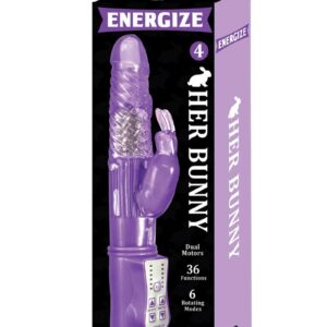 Energize Her Bunny 4 Dual Motor Rabbit Vibrator - Purple