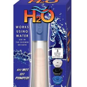 H2O Rechargeable Penis Pump - Blue