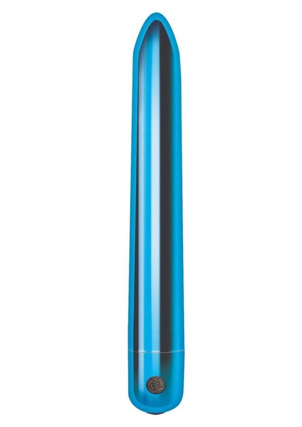 Secret Lover Rechargeable Vibrator - Blue - Image 2