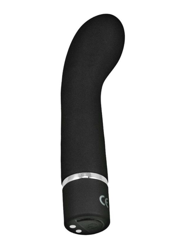 The Beat G-Spot Rechargeable Silicone Vibrator - Black - Image 3