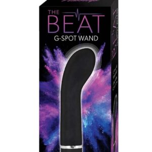 The Beat G-Spot Rechargeable Silicone Vibrator - Black