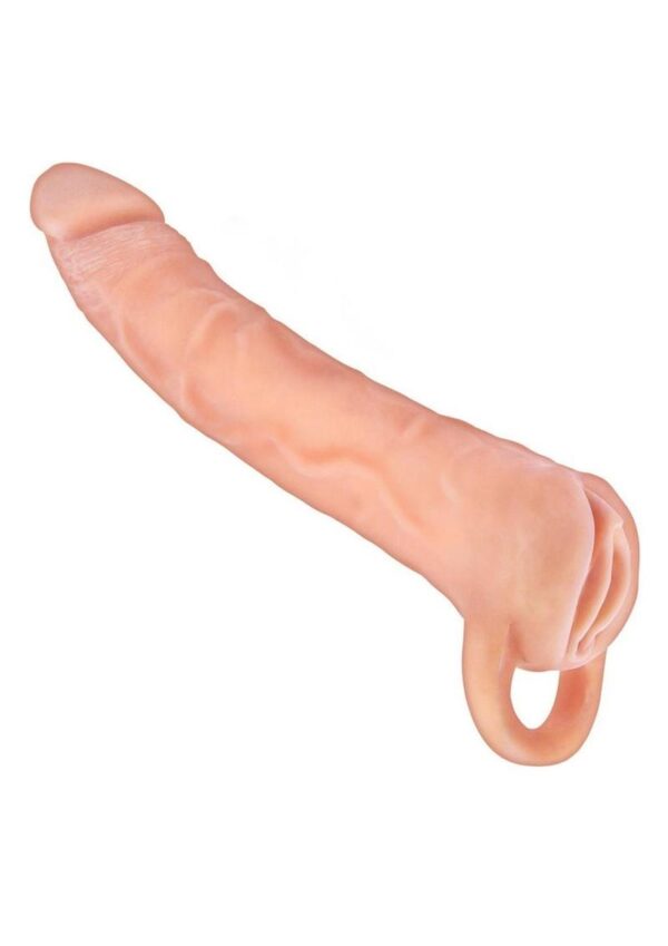 The Great Extender 2 In 1 Extender and Masturbator 7in - Vanilla - Image 2