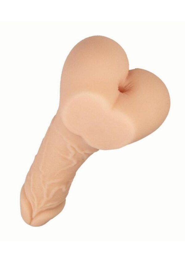 Always Horny Self-Lubricating Masturbator and Penis Sleeve 9in - Vanilla - Image 3