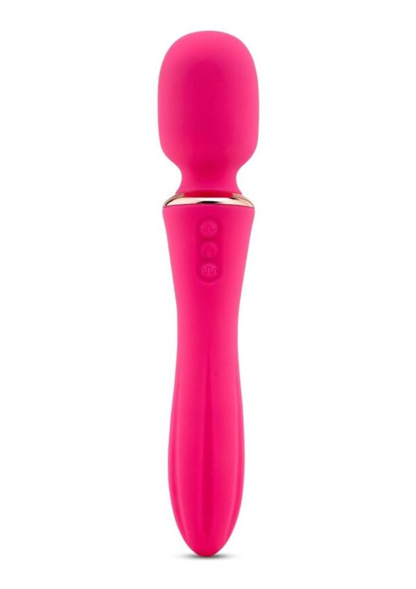 Nu Sensuelle Mika Nubii Rechargeable Silicone Mini Wand - Pink - Image 2