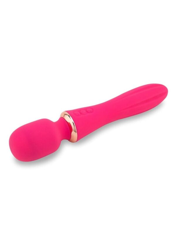 Nu Sensuelle Mika Nubii Rechargeable Silicone Mini Wand - Pink - Image 3