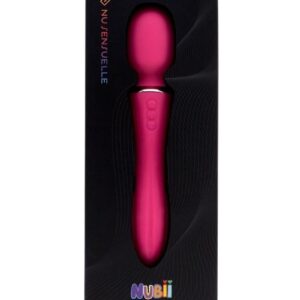 Nu Sensuelle Mika Nubii Rechargeable Silicone Mini Wand - Pink