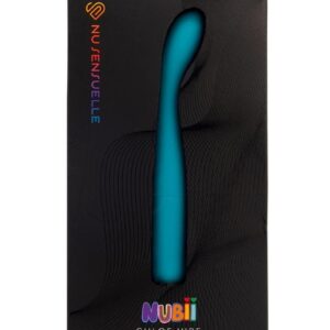 Nu Sensuelle Chloe Nubii Rechargeable Silicone Vibrator - Blue