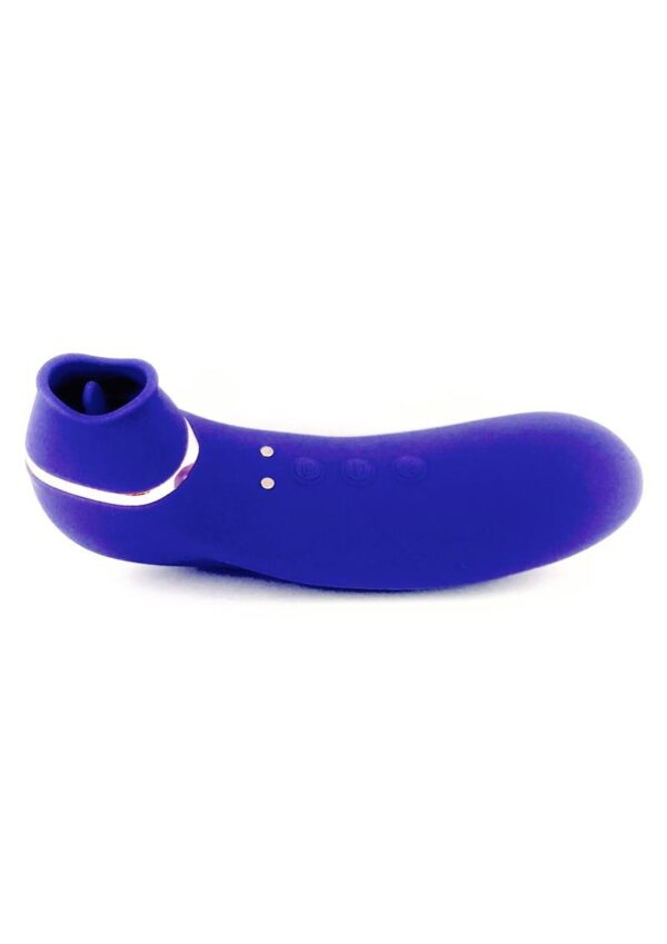 Nu Sensuelle Trinitii Triple Action Rechargeable Silicone Vibrator - Ultra Violet - Image 2