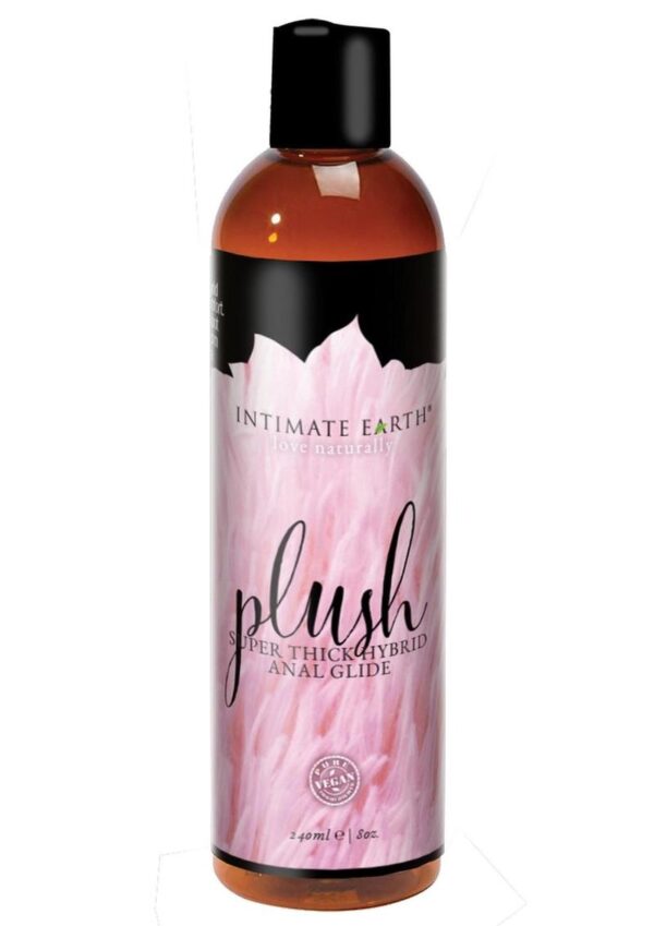 Intimate Earth Plush Hybrid Anal Glide Lubricant 8oz