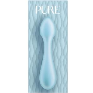 Pure Hope Rechargeable Silicone Wand - Blue