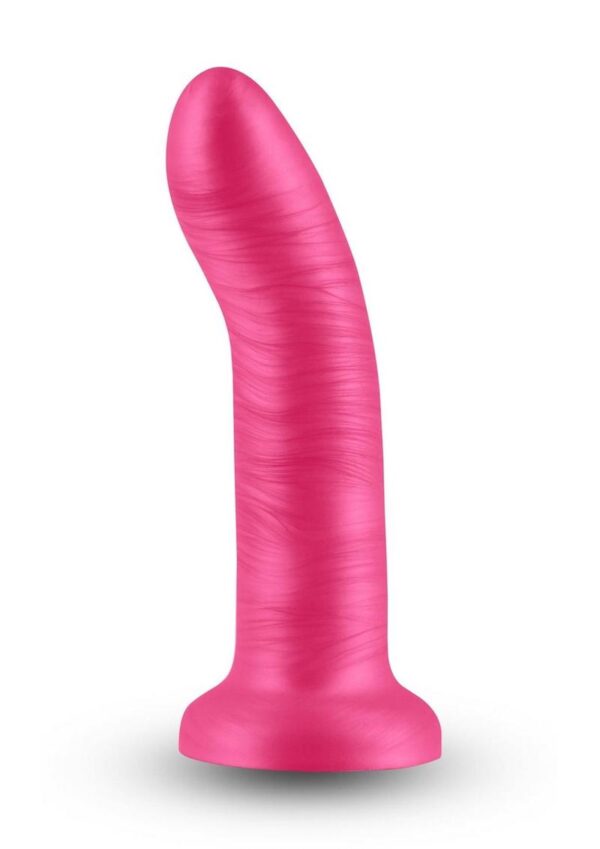 Royals Charlie Silicone Dildo 5in - Pink - Image 2
