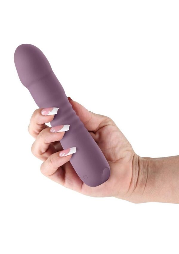 Lust-N-Dreams Poise Rechargeable Silicone Vibrator - Purple - Image 3