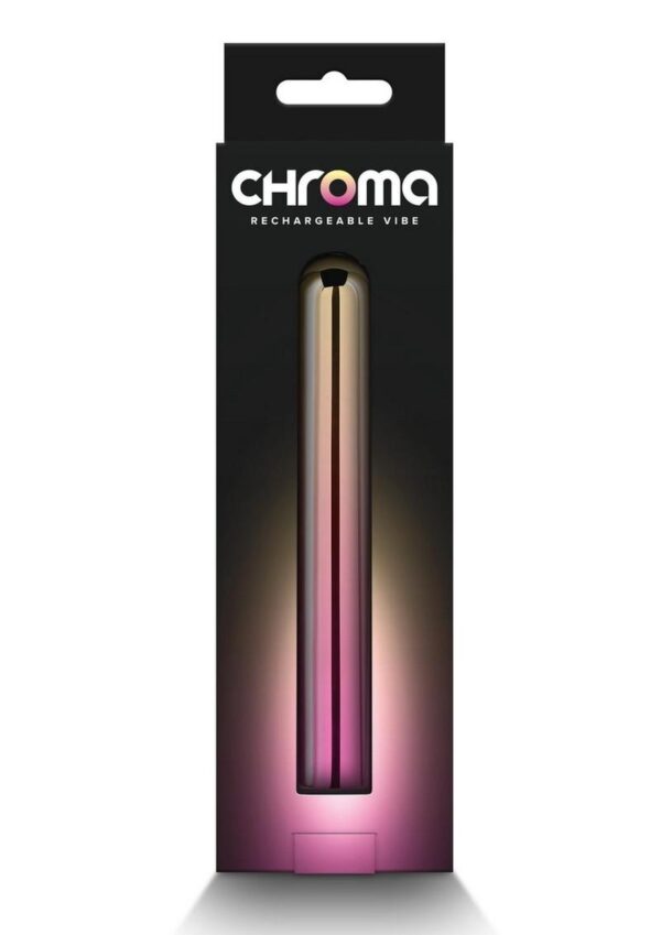 Chroma Sunrise Rechargeable Vibrator - Large - Multicolor - Image 4