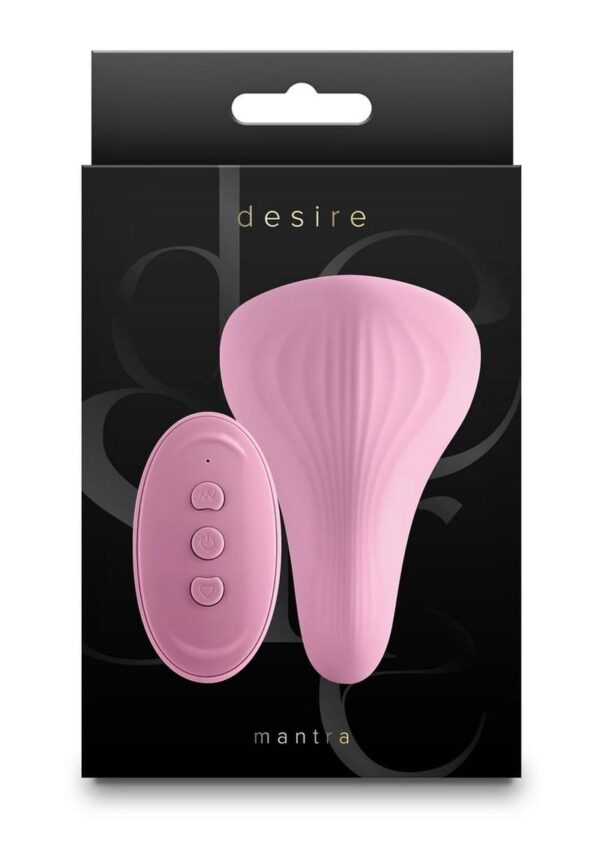 Desire Mantra Rechargeable Silicone Panty Vibrator - Pink
