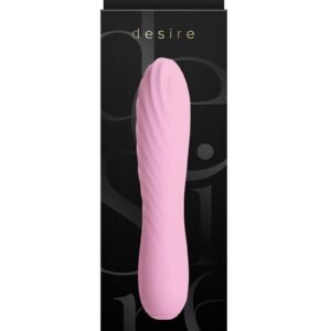 Desire Destiny Rechargeable Silicone Vibrator - Pink
