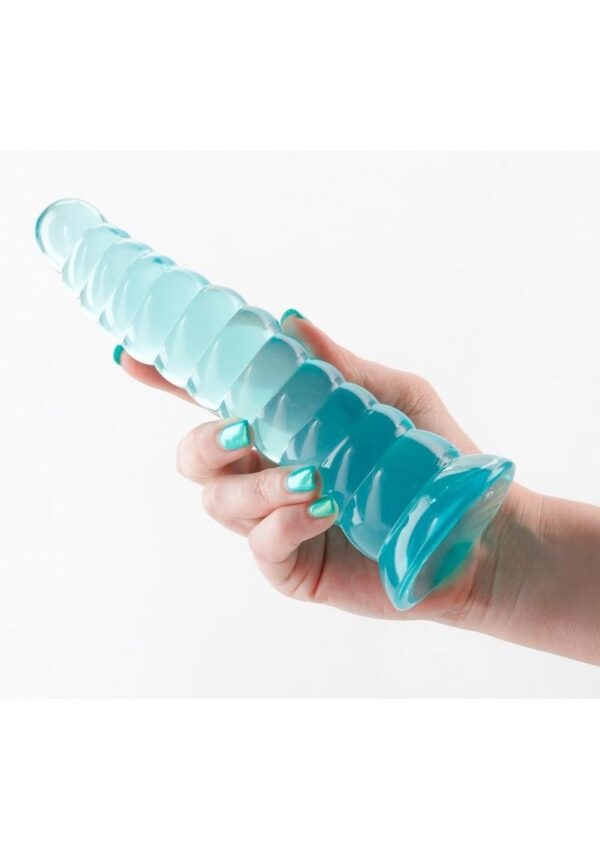 Fantasia Nymph Dildo - Teal - Image 3
