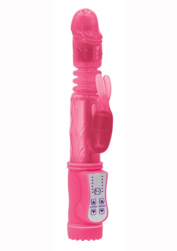 Firefly Thumper Glow In The Dark Thrusting and Rotating Rabbit - Pink - Image 2